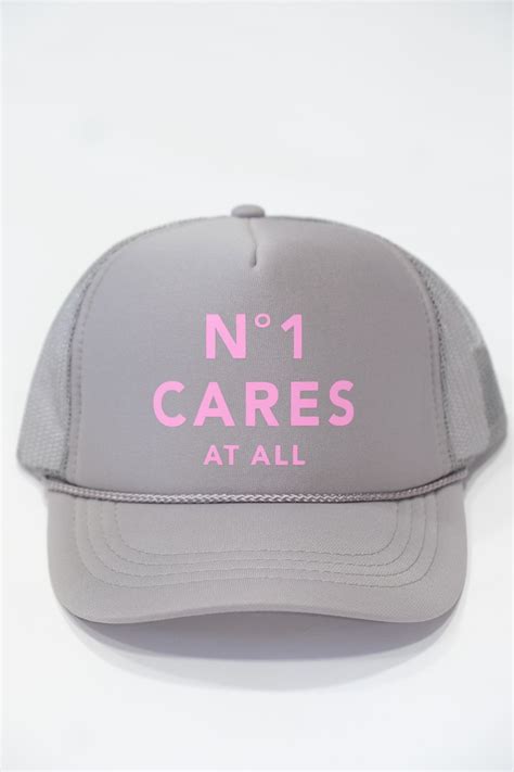 no 1 cares hat chanel|chanel no 1.